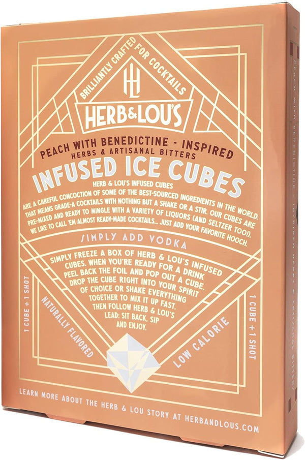 The Isaac- Infused Ice Cubes Cocktail Mixer - 12