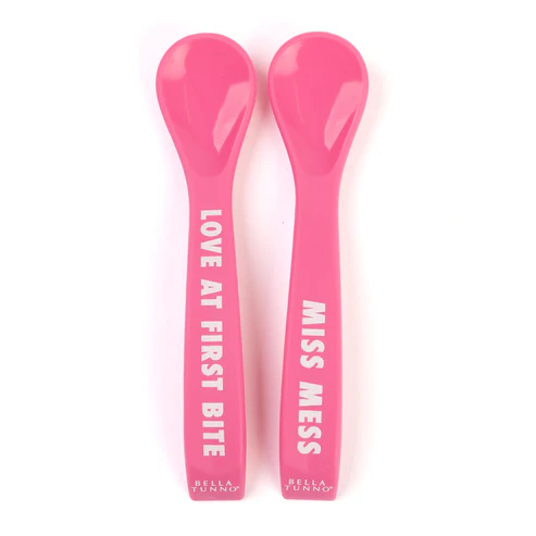 Love First Bite/Miss Mess Spoon Set