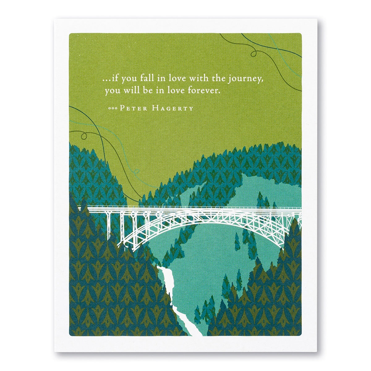 If You Fall In Love With The Journey Retirement Card