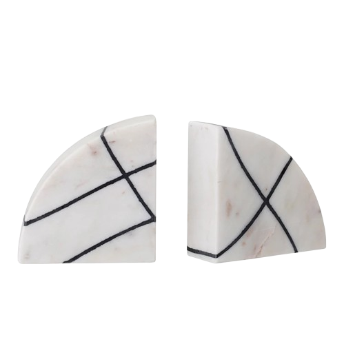 Marble Bookends Set/2