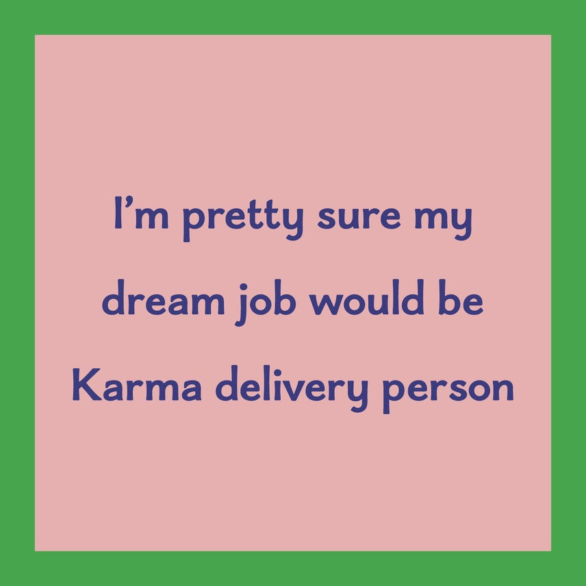 Karma Delivery Card