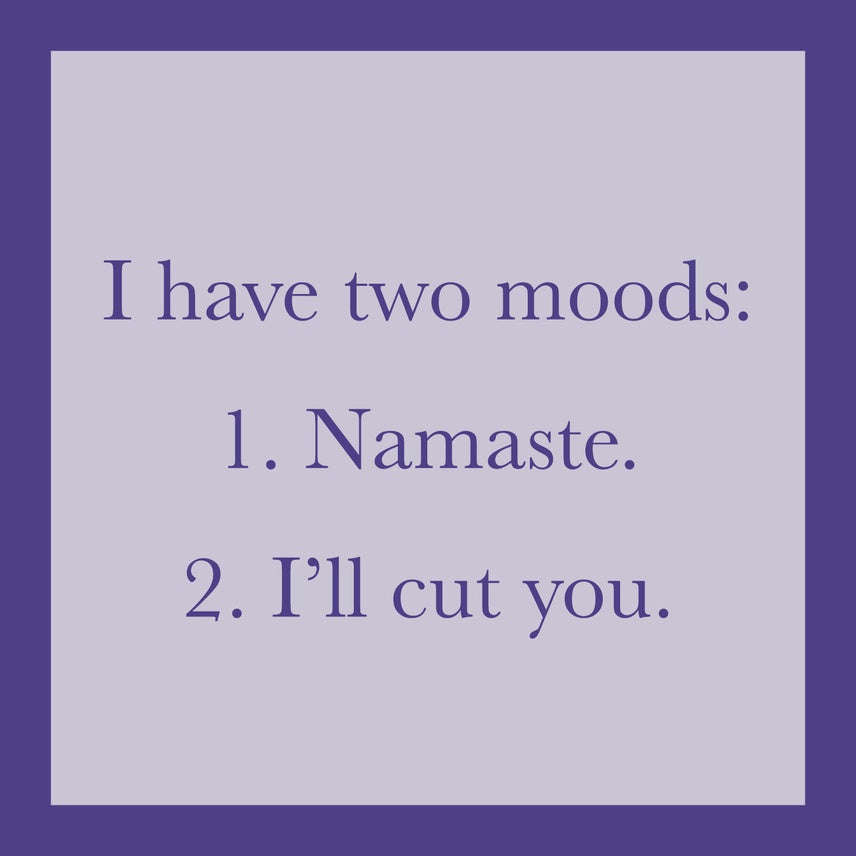 Two Moods Card