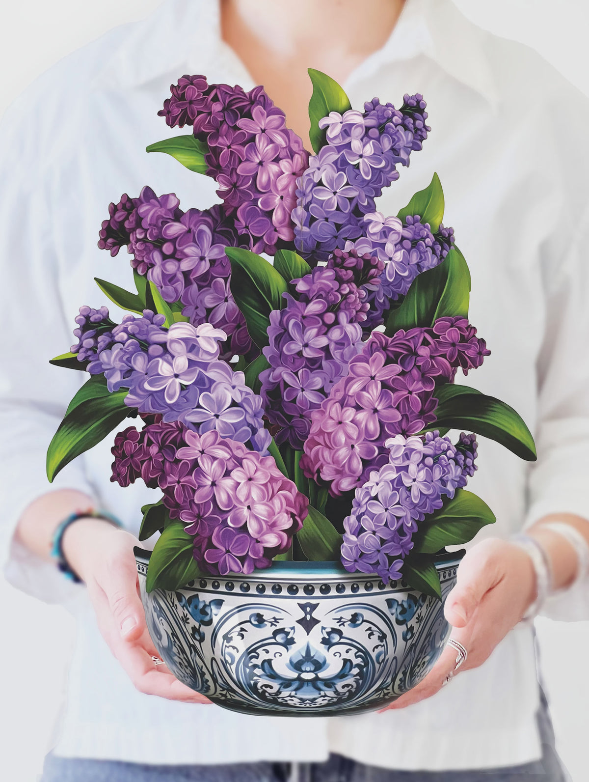 Garden Lilacs FreshCut Paper Bouquet