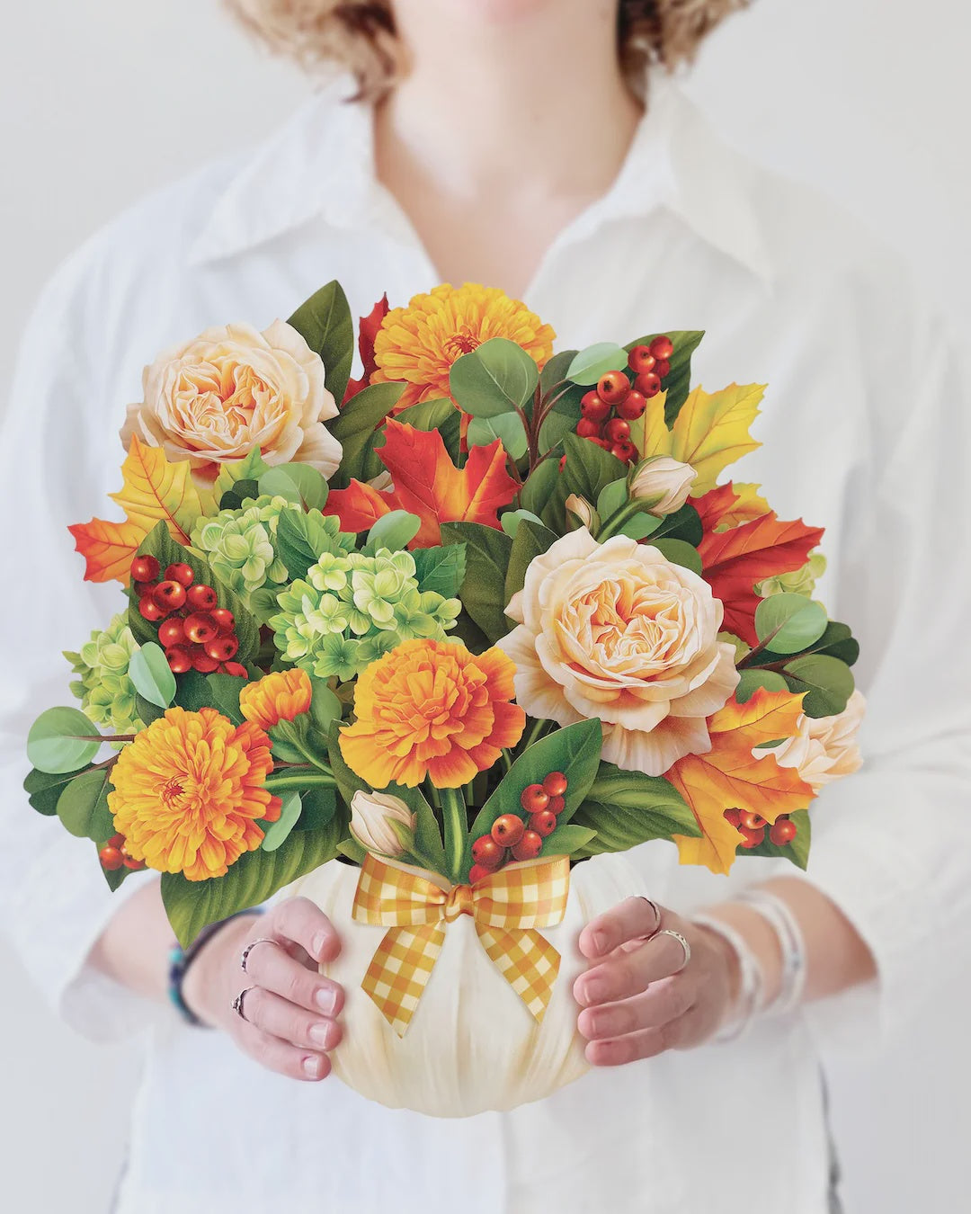 Pumpkin Spice FreshCut Paper Bouquet