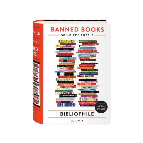 Banned Books 500 Piece Puzzle