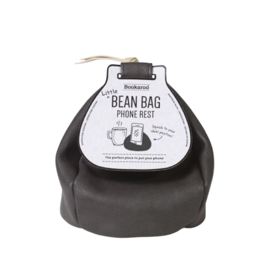 Little Bean Bag Phone Rest - Charcoal