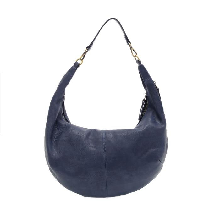 Navy Rhea Slouchy Crossbody Bag