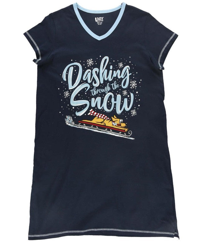 Dashing Snow Nightshirt - S/M