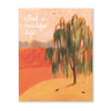 What A Beautiful Life Sympathy Card