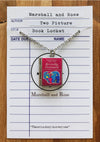 Storybook Locket Necklace: Beetlejuice/Handbook of Recently Deceased