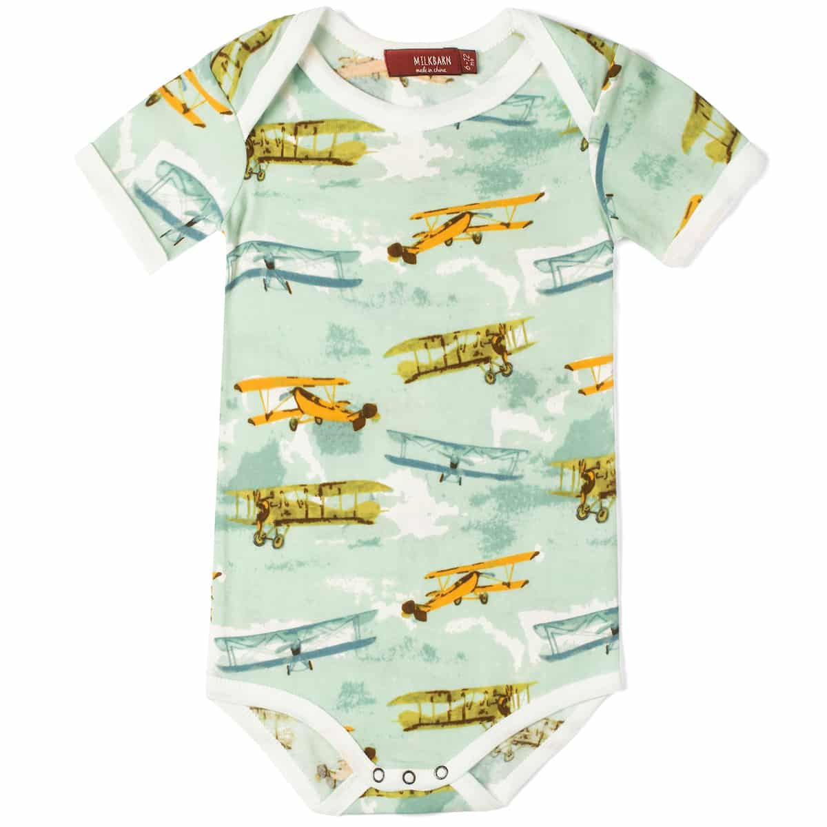 Vintage Planes One Piece 3-6 M