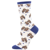 Significant Otter Socks - White