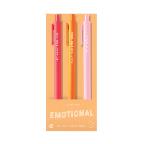 Emotional Set/3 Gel Pen Pack