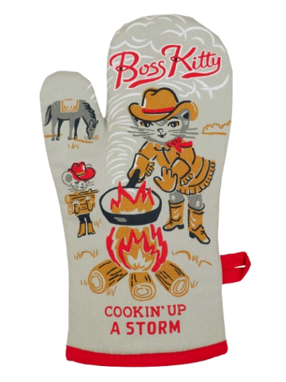 Boss Kitty Oven Mitt