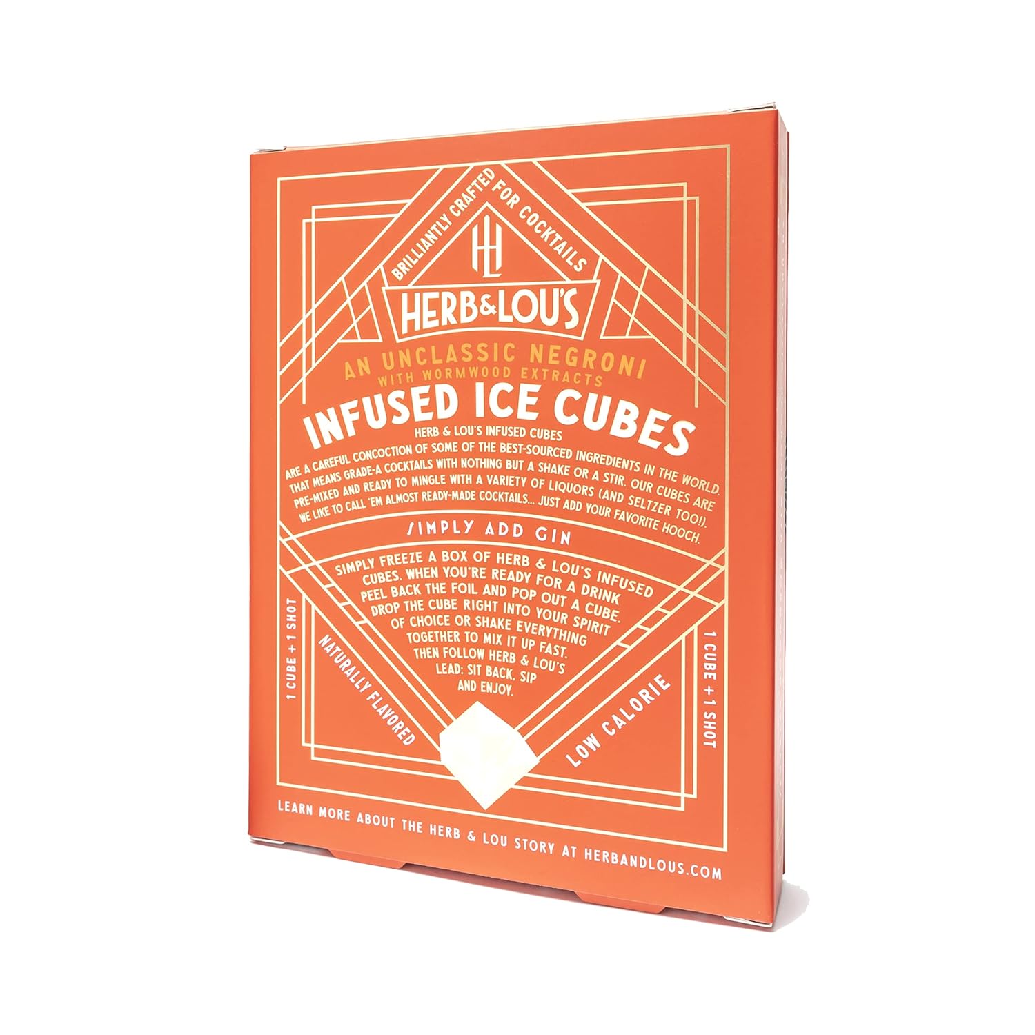 The Isaac- Infused Ice Cubes Cocktail Mixer - 12