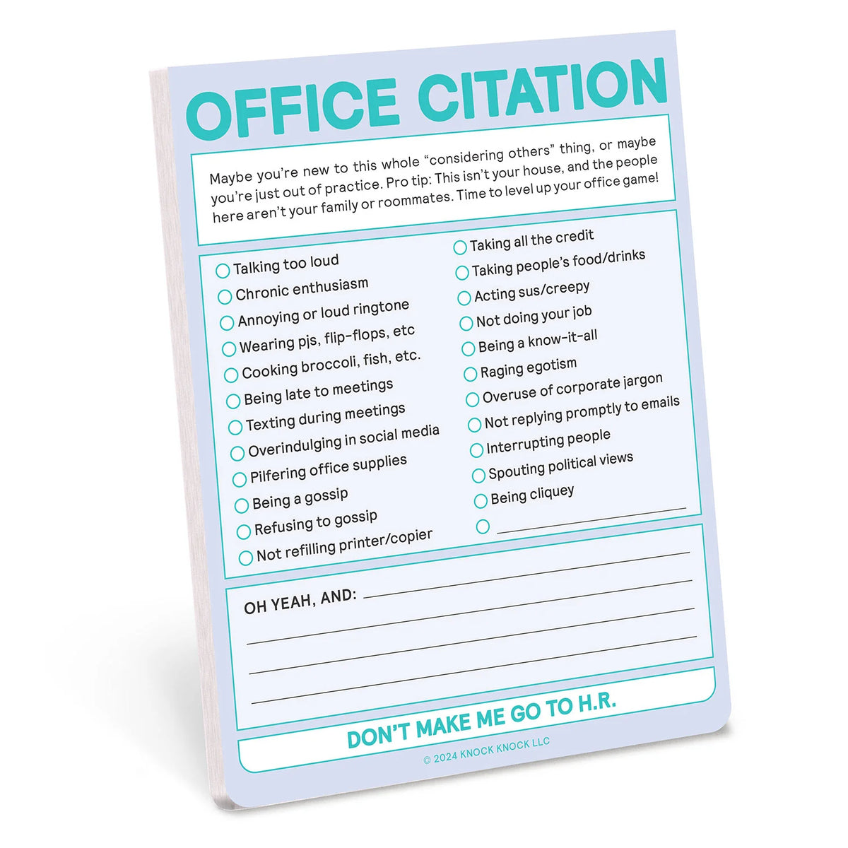 Office Citation Nifty Notes