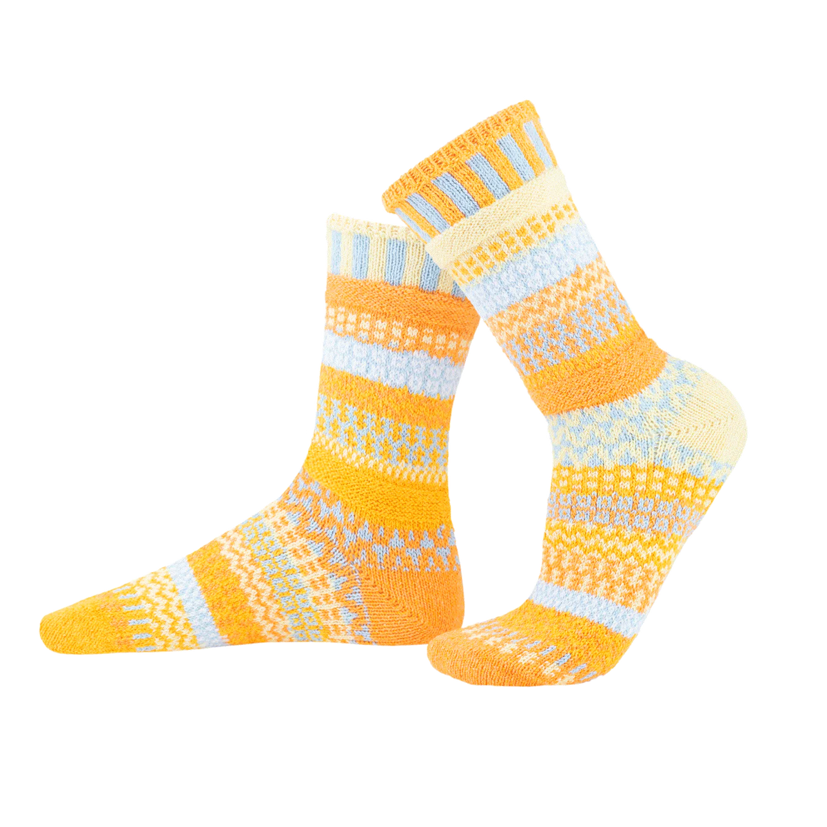 Solmate Crew Sock - Clementine