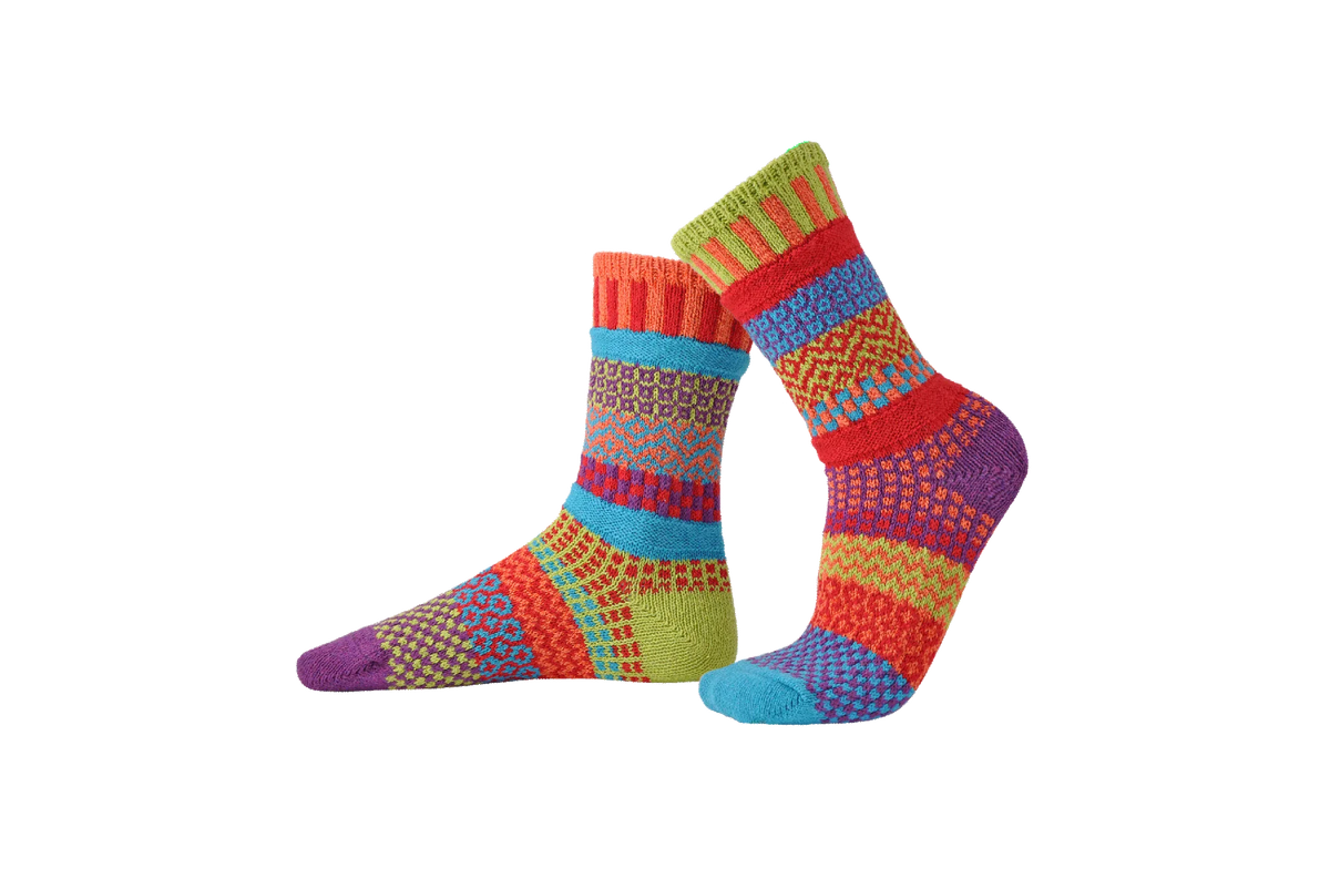 Solmate Crew Socks - Cosmos