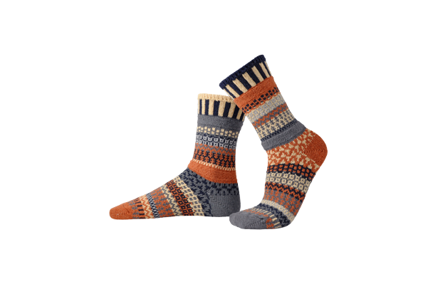 Solmate Crew Socks - Nutmeg