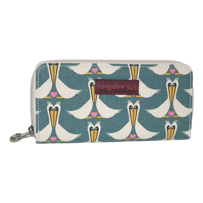 Zip Around Wallet - Pelican