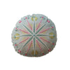 Round Snowflake &amp; Beads Pillow