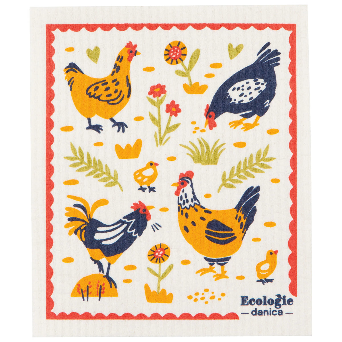 Free Range Swedish Dishcloth