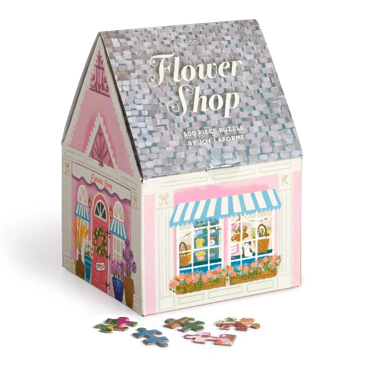 Flower Shop 500 Piece Jigsaw Puzzle