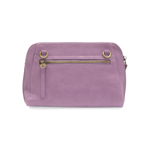 Lilac Gigi Crossbody Bag w/Woven Wrist Strap