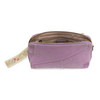 Lilac Gigi Crossbody Bag w/Woven Wrist Strap