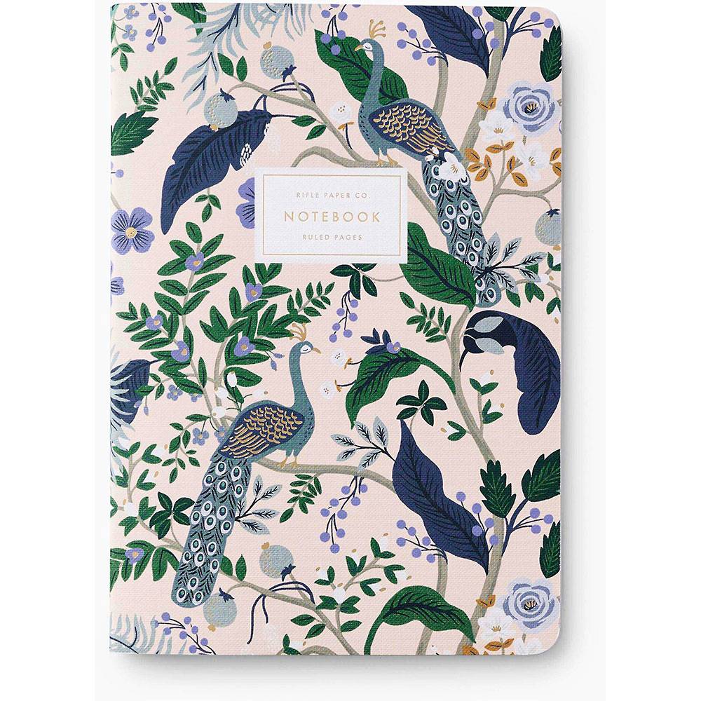 Peacock Notebook Set/3