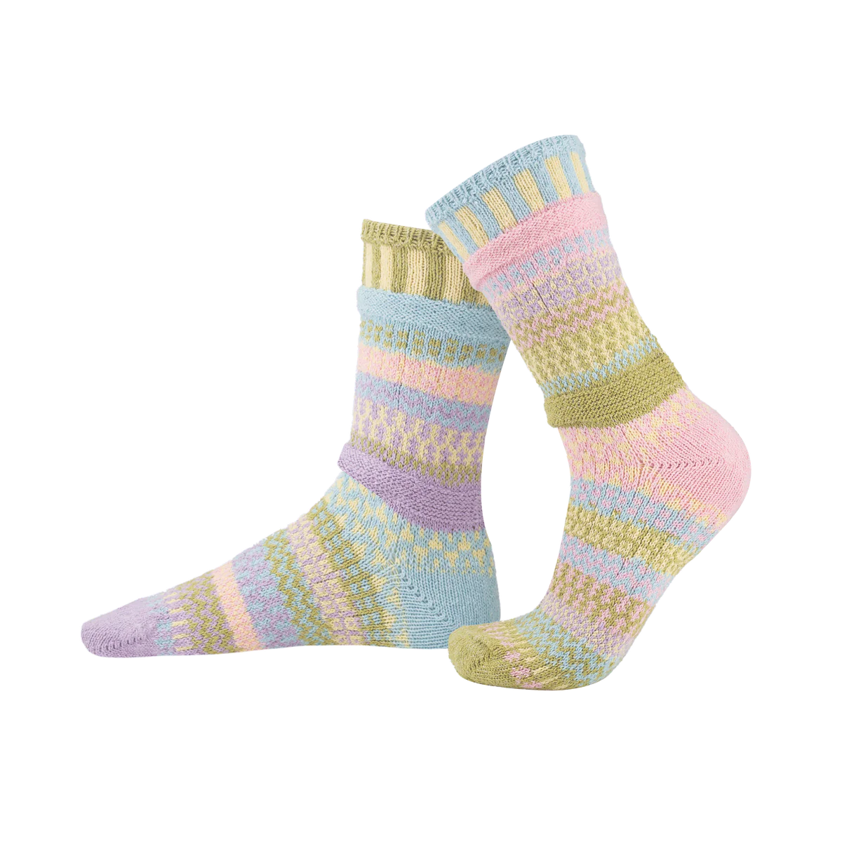 Solmate Crew Sock -  Daphne