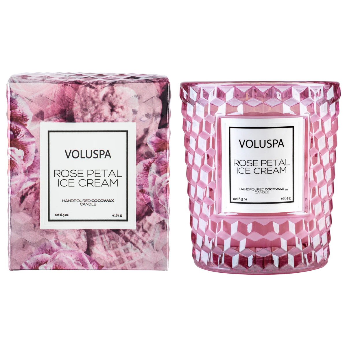 Rose Petal Ice Cream Classic Candle