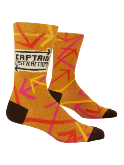 Captain Distraction Men&#39;s Socks