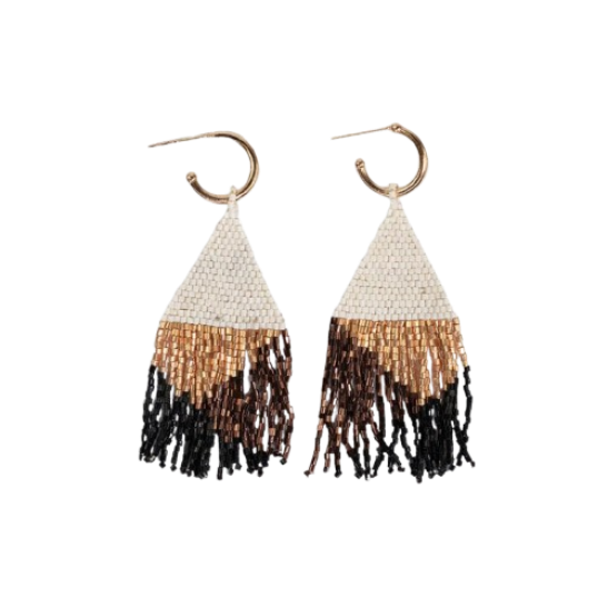 James Mini Earrings - Bronze