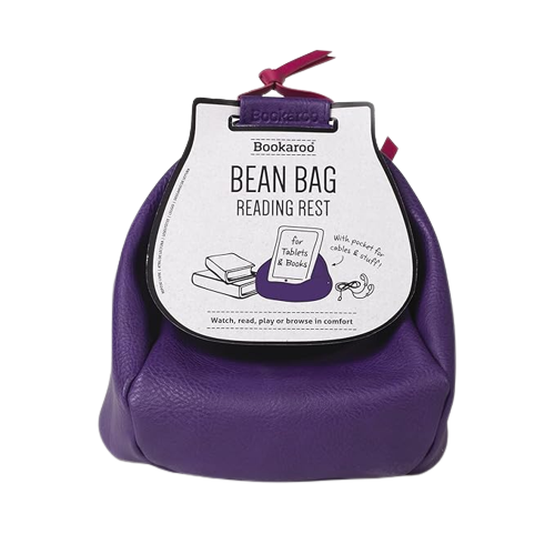 Bean Bag Reading Rest - Purple/Pink