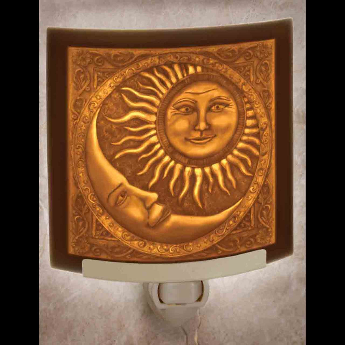 Curved Night Light - Sun &amp; Moon