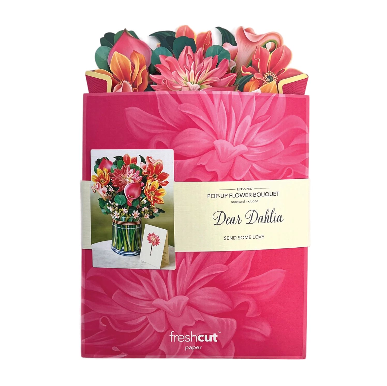 Dear Dahlia FreshCut Paper Bouquet - Lark - A Modern Marketplace