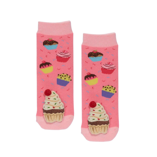 Cupcakes Baby Socks