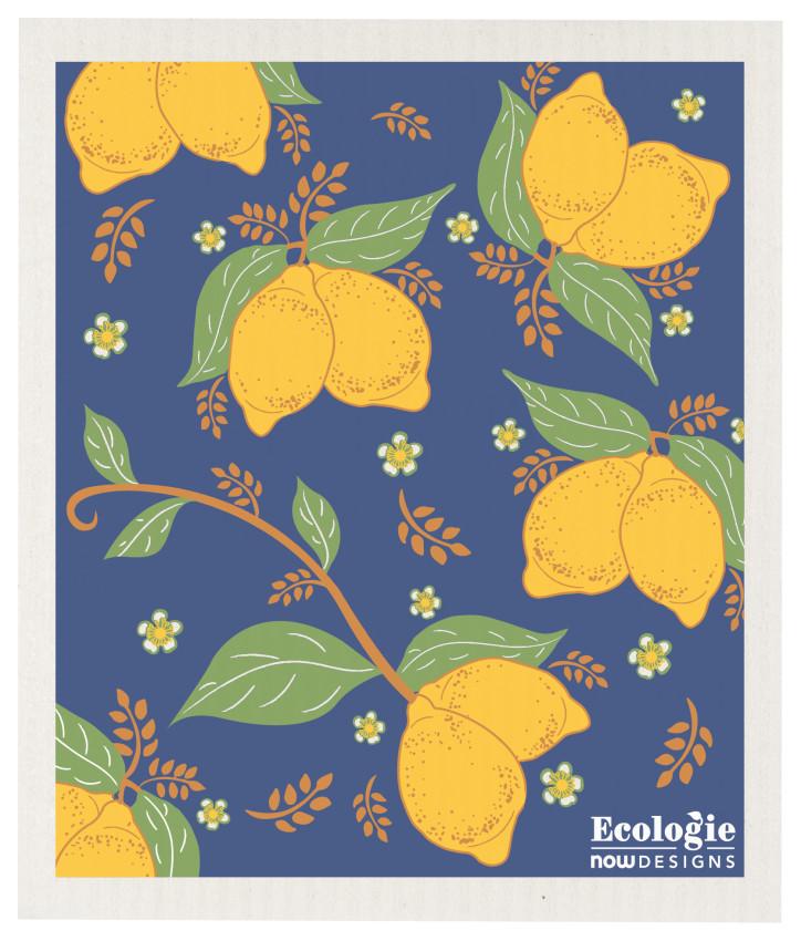 Provencal Lemons Swedish Dish Cloth Now Designs / Danica Household Stuff